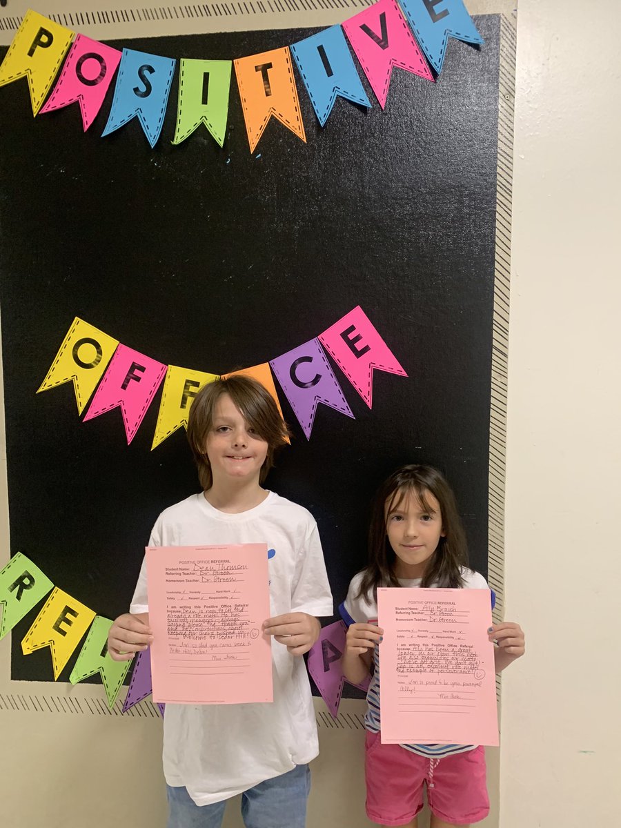 chskyhawk's tweet photo. Above and Beyond Acts by these Kids earned them positive office referrals!!! https://t.co/DcFvj0QBH6
