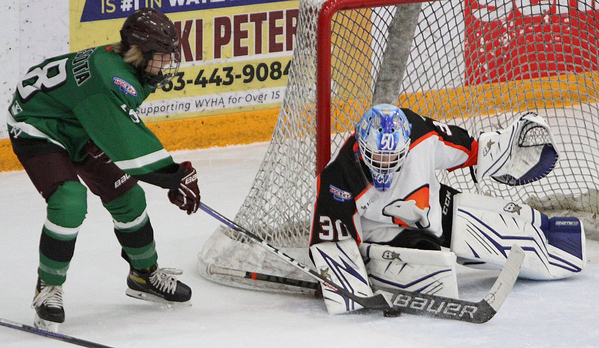 14U PROSPECTS: Scoreless after the first half, Green Giants and Polars each add two in second, finish with 2-2 tie. Shots 26-16, Walleye. #ccmhp
Goals:
G- Tate Spilde, Grady Bautch
P- Bradon Zieglmeier, Hunter Hanson
#ccmhp
minnesotahockey.org/page/show/7339…