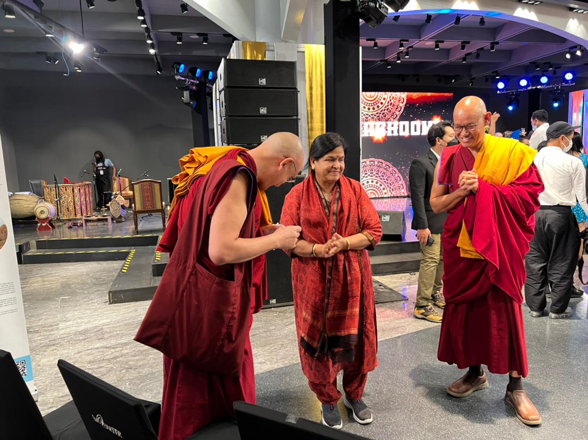 MPIntltourism's tweet photo. Madhya Pradesh participates at Buddhabhoomi event in Bangkok @IndiainThailand
#MPTourism #visitMp #Buddhabhoomi https://t.co/z1CtjfXpDW