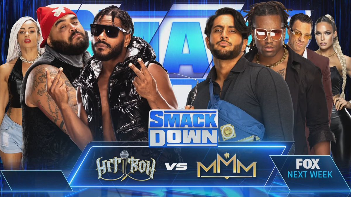WWE's tweet photo. Next week's #SmackDown is going to be one you don't want to miss! https://t.co/SR1xGnUJHk