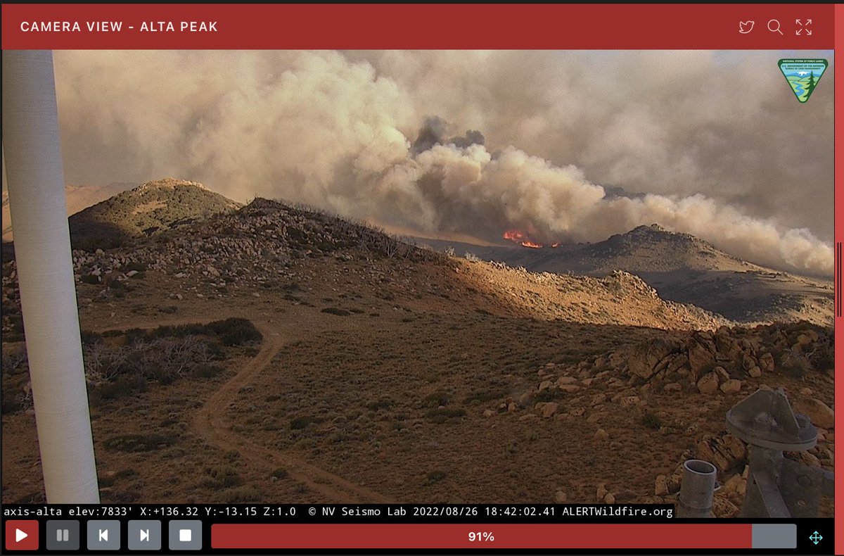 Nevada Fire Cameras tweet media
