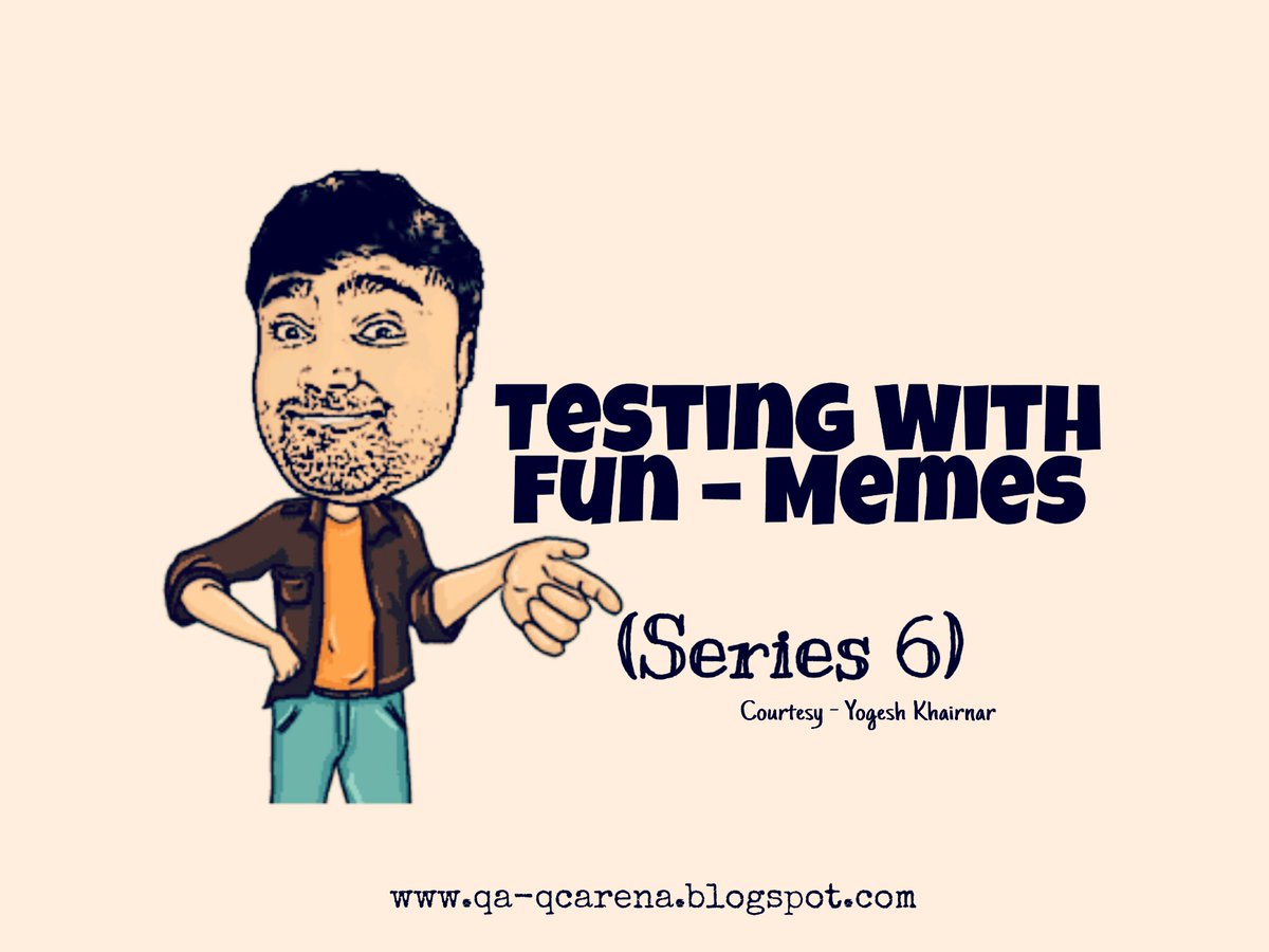 QAQCArena's tweet photo. #SoftwareTesting #TestingWithFun #QAQCArena
👇
https://t.co/FeIpXsWf5y https://t.co/f3XWMhrAhF