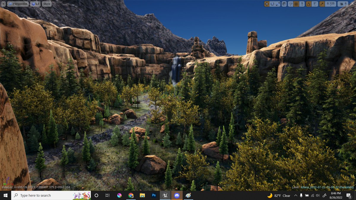 KalugaOfficial's tweet photo. Just gonna throw some new looks for Alteria that I have been working on. THis is the spawn point by the way.
#UnrealEngine #ARKDevKit #ArkSurvivalEvolved #3D #Modding #ArkModding https://t.co/oFVIvJSka9