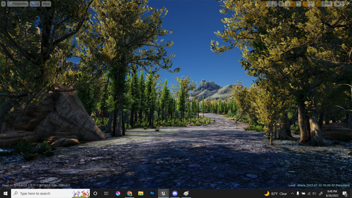 KalugaOfficial's tweet photo. Just gonna throw some new looks for Alteria that I have been working on. THis is the spawn point by the way.
#UnrealEngine #ARKDevKit #ArkSurvivalEvolved #3D #Modding #ArkModding https://t.co/oFVIvJSka9