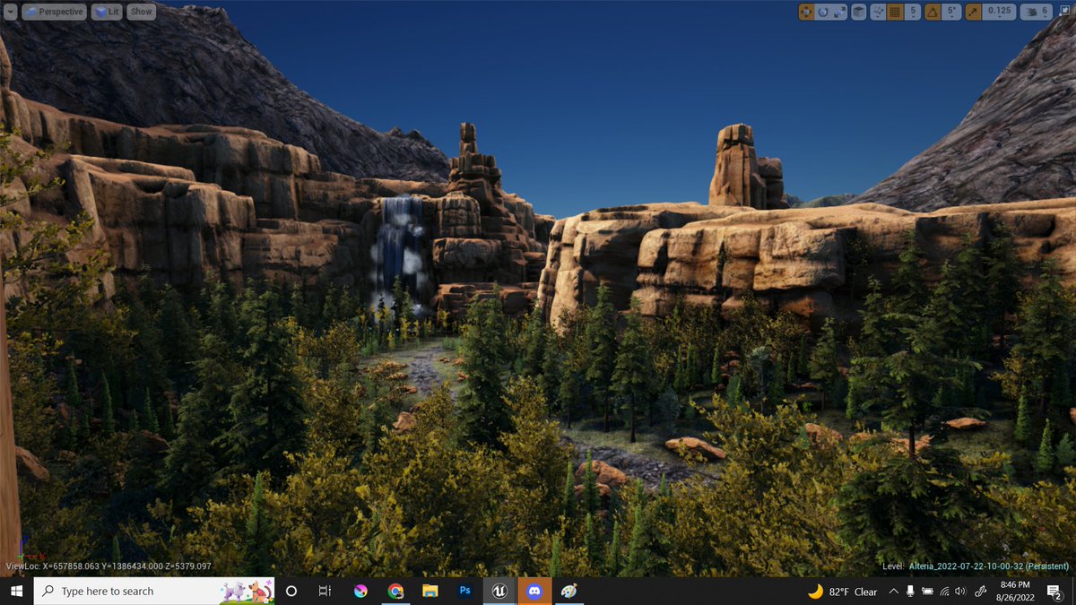 KalugaOfficial's tweet photo. Just gonna throw some new looks for Alteria that I have been working on. THis is the spawn point by the way.
#UnrealEngine #ARKDevKit #ArkSurvivalEvolved #3D #Modding #ArkModding https://t.co/oFVIvJSka9