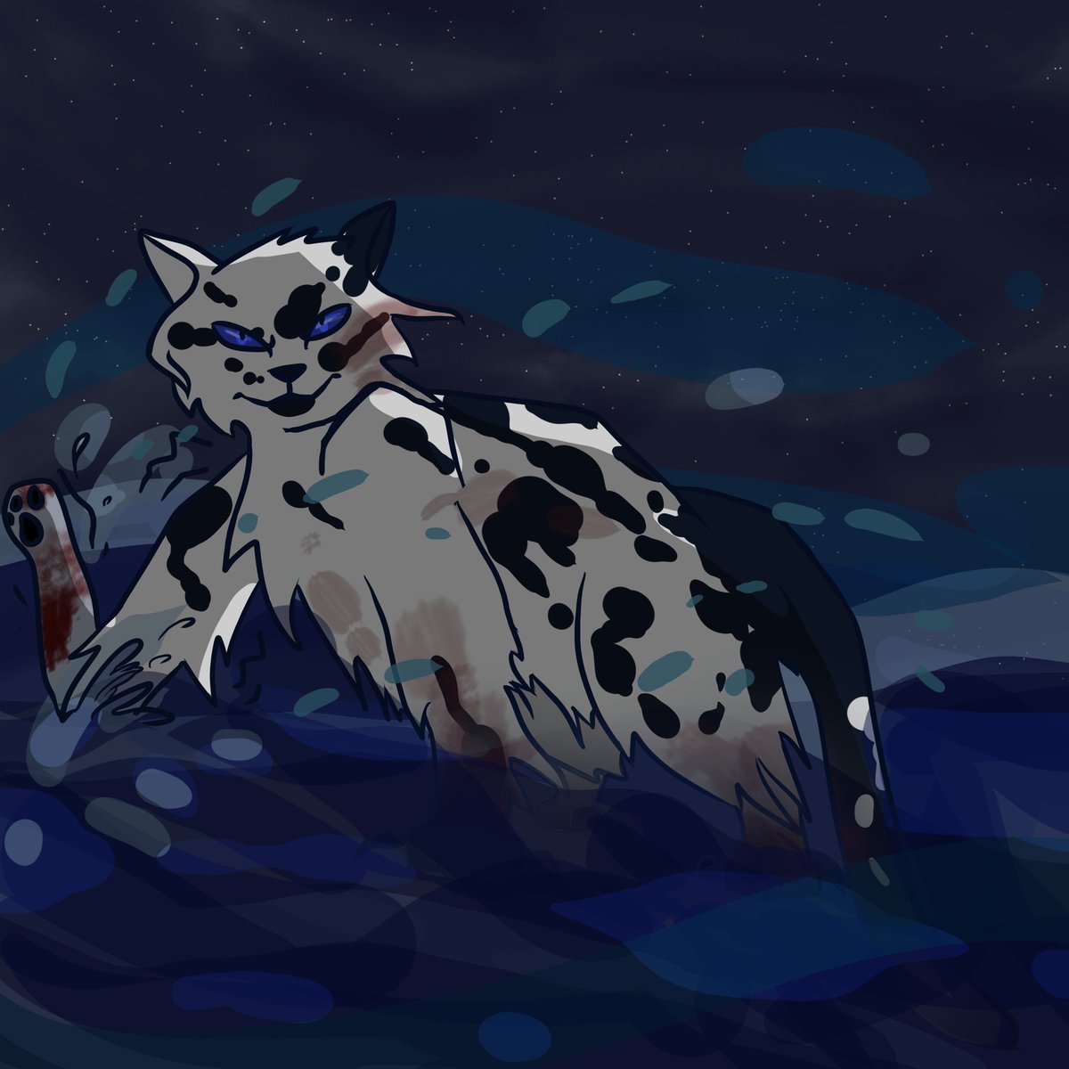monicatpress's tweet photo. gaslights AND drowns anyone in his way, apparently
#Darktail for #weeklywc (hosted by @Fourtrees_WC!)
#warriors #warriorcats #avisionofshadows #waca #wcfanart #wcotw #wotw https://t.co/ZxRH6E2wbs