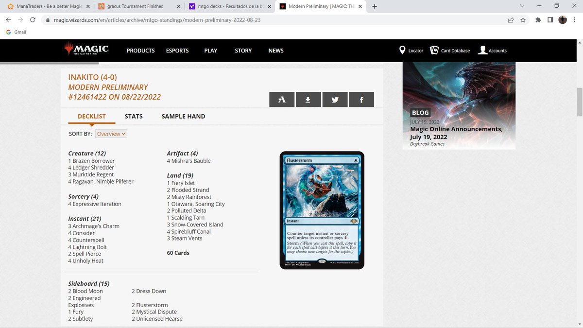 Same 
<a href="/SergioGarciaJ12/">boytriton</a>
 decklist after many tests, talk about it including forget borrower.
I still prefer mid/control mode without DRCs with more responses to jungle format.