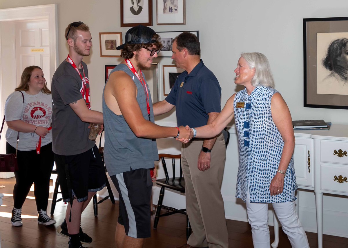 wittenberg's tweet photo. It’s nice to see campus buzzing again as Welcome Week fun continued today with Opening Convocation, a Presidential Meet &amp; Greet, Witt Olympics, and Witt After Dark - among other festivities! #HavingLight https://t.co/aJTgBTErdg