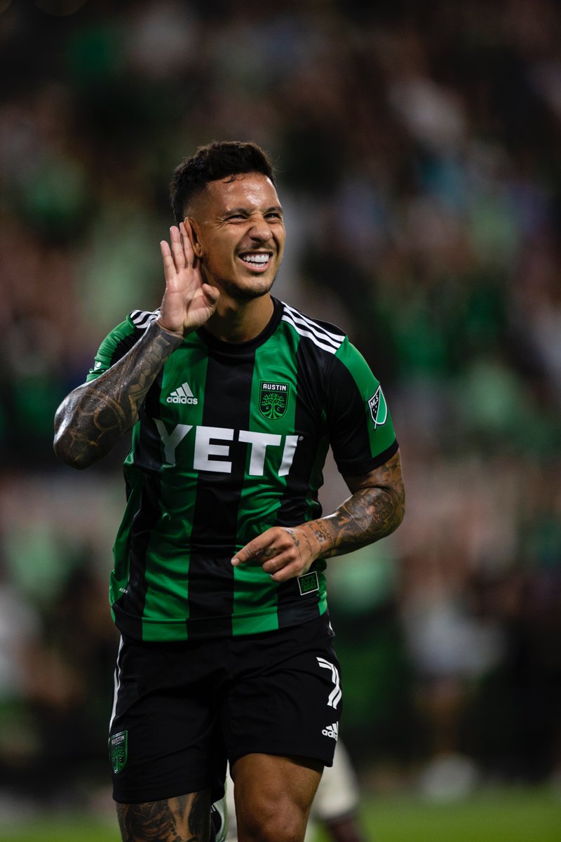 AustinFC_PR's tweet photo. .@SebadriussiOk has contributed to at least one goal in 10 consecutive matches, becoming just the 7th player in @MLS history to achieve that feat in a single season. https://t.co/t69YQ4tS1t