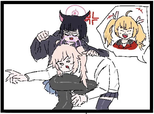 キャスパリーグに修正されるナツ
#ブルアカ 