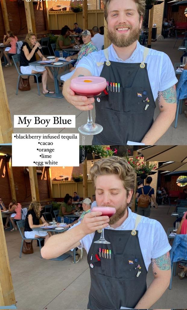 oliveandoakstl's tweet photo. My Boy Blue....has YOUR name on it. https://t.co/znH5fJEydO