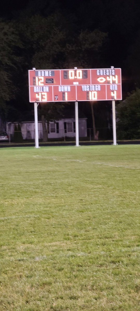 MrBuschman's tweet photo. Final from Lake Station. Trojans with the WIN! https://t.co/rOUHnR6Cvx