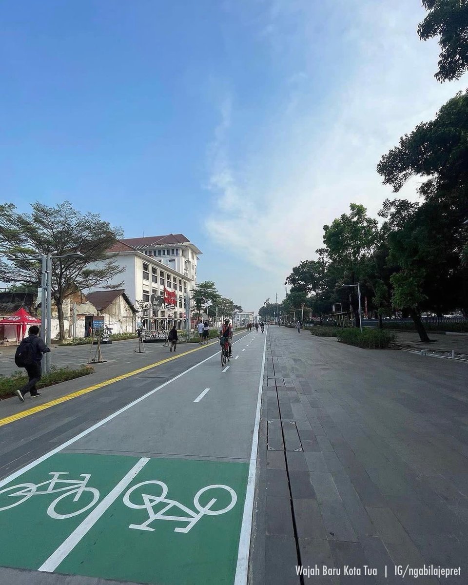 KOTA TUA ADALAH KOTA MASA DEPAN

#RevitalisasiKotaTua dirancang untuk menghadirkan kawasan wisata yang memanusiakan pejalan kaki, berorientasi pada mobilitas yang aktif dan setara untuk semua, serta ramah lingkungan (rendah emisi).

#JakartaKotaGlobal