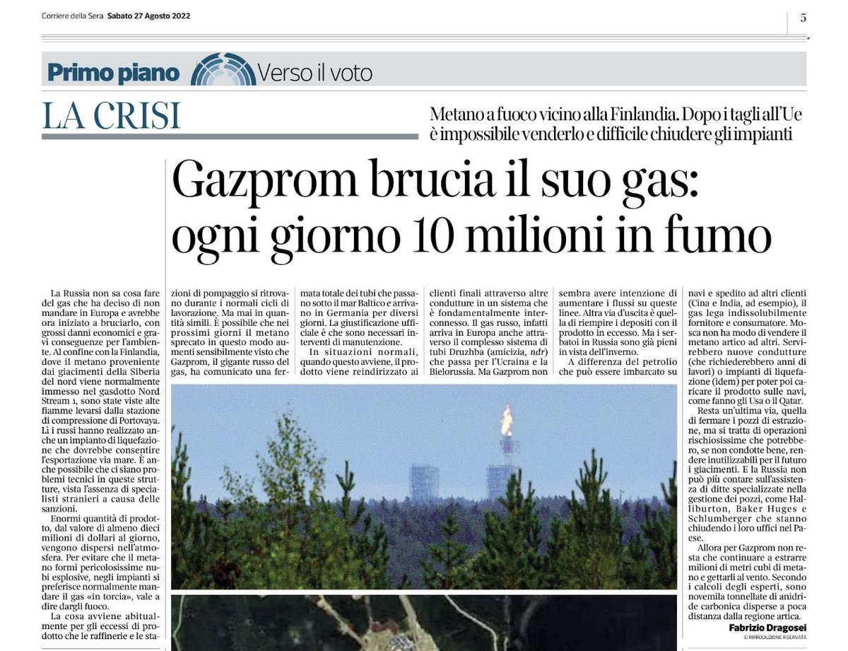marioadinolfi's tweet photo. Dicono: “Le bollette crescevano già prima”. Sì, del 7%. Ora compriamo gas liquido dagli Usa a 200 (e servono i rigassificatori), prima arrivava da Gazprom costando 2. Togliere subito le sanzioni, ripristinare l’amicizia con la Russia nel supremo interesse delle famiglie italiane. https://t.co/WvtW4mgGuW
