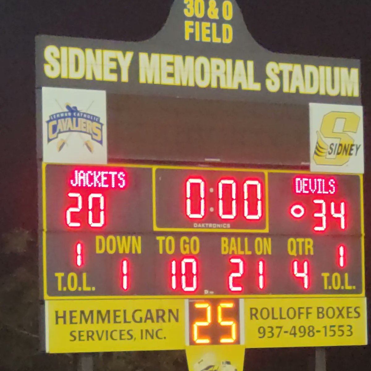 Red Devils with the W.