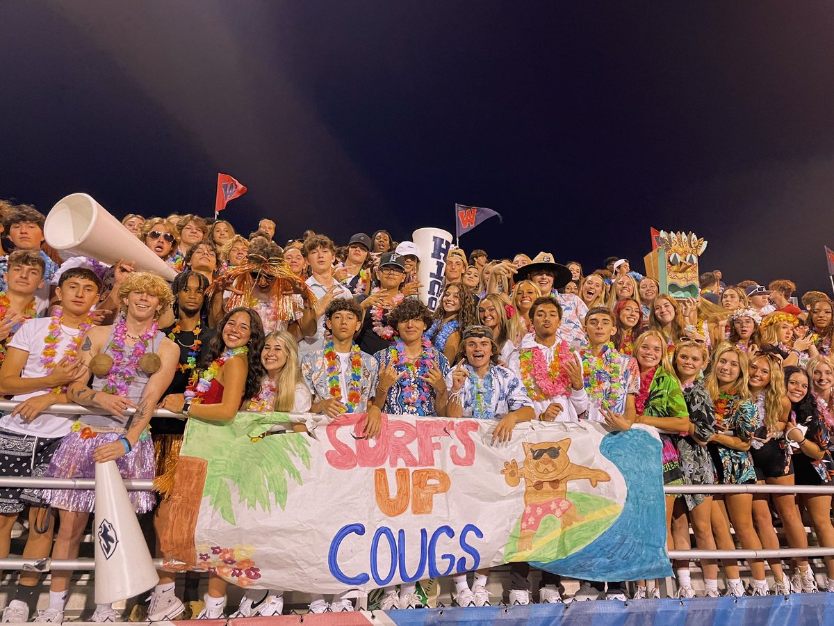 🚨HALFTIME ALERT🚨 
COUGARS UP 24-7!!!!! 
COUGAR NATION. LETS RIDEEEEE🤍💙