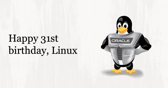 iamsimuna's tweet photo. Happy 31st birthday linux:
#CodeNewbie #WomenInTech #devops #database #100DaysOfCode #javascript #TypeScript #WomenWhoCode #database #github #Nodejs #Git #java #Dotnet #scala #android #kotlin #python #microsoft #web3 #oracle #mysql #meta #Linux #oracle #redhat #solaries #ubantu https://t.co/4cnAtSBO6w
