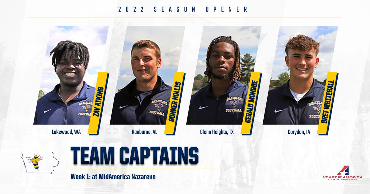 𝐂𝐚𝐩𝐭𝐚𝐢𝐧
cap·tain /ˈkaptən/
noun
1. the leader of a team, especially in sports.

Our Game 1 Captains.

#OnlyTheTough