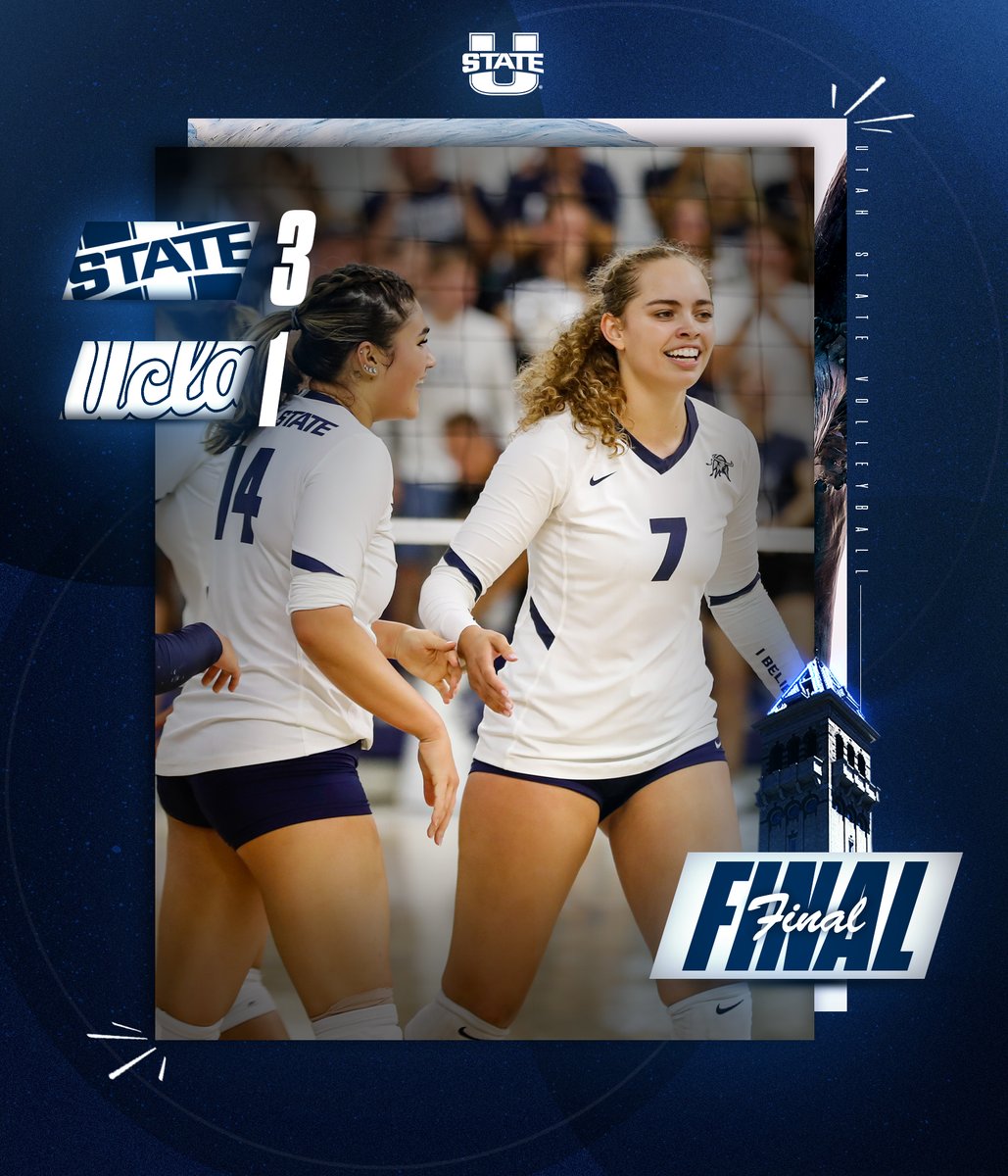 uc𝐋a

Aggies take down #12 UCLA 3-1 ‼️

#AggiesAllTheWay