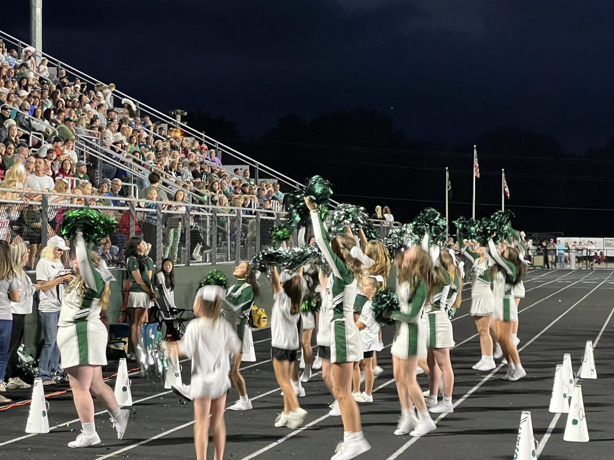 Great atmosphere tonight at the home opener #WeAreCloverleaf