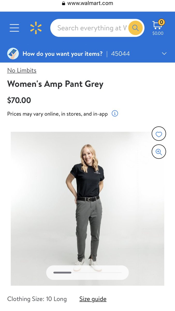 leg_up_on_life's tweet photo. Ahh!  I can’t believe it.  Seeing myself in a @Walmart ad is surreal. I’ve dreamed of this!  I’m also so proud of the creator of NoLimbits, a recent amputee herself, for getting her adaptive pants out there to improve the quality of life of many disabled people.

#modeling https://t.co/7i2dmNttAM