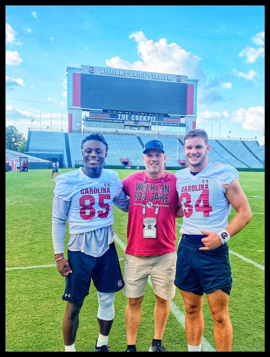 Welcome to the family <a href="/PaytonMangrum/">Payton Mangrum</a>, joining <a href="/matthewbai1ey/">Matthew Bailey</a> as the 2nd recipient of the Jake Panus Walk-On Scholarship <a href="/GamecockFB/">South Carolina Football</a>. You earned it! 
#LiveAuthentic
#InspireOthers
#WalkOnForJake
#GCForLife 
#GoCocks 
<a href="/KirkHerbstreit/">Kirk Herbstreit</a> <a href="/chrisfallica/">Chris Fallica</a> <a href="/BruceFeldmanCFB/">Bruce Feldman</a> <a href="/AlyssaLang/">Alyssa Lang</a>
