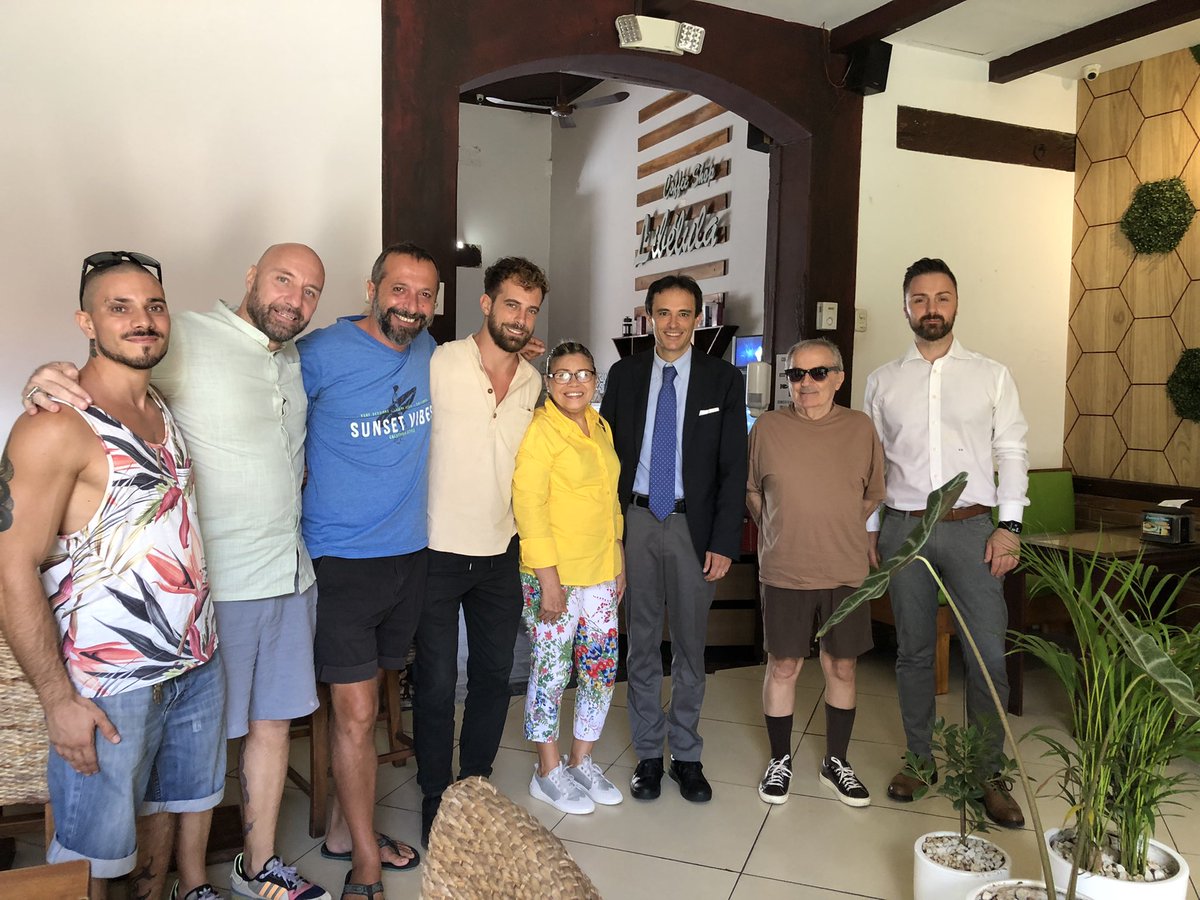 ItalyinNICA's tweet photo. Oggi abbiamo visitato la bellissima città di León per incontri con esponenti della comunità italiana. Grazie per l’accoglienza !!! https://t.co/sohxWTlYJY