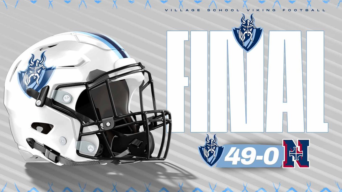 Village Vikings football and <a href="/TheCoachKB/">Kevon Bagot</a> win their season opener 49-0!

#VillageFB
#weareVILLAGE