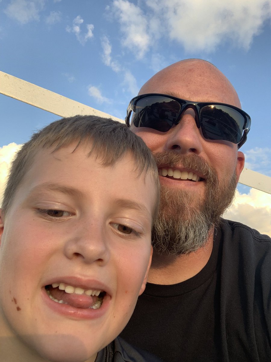 CoachMo40's tweet photo. Catching some Friday Night Lights with this guy! https://t.co/WTtlcBsHyQ