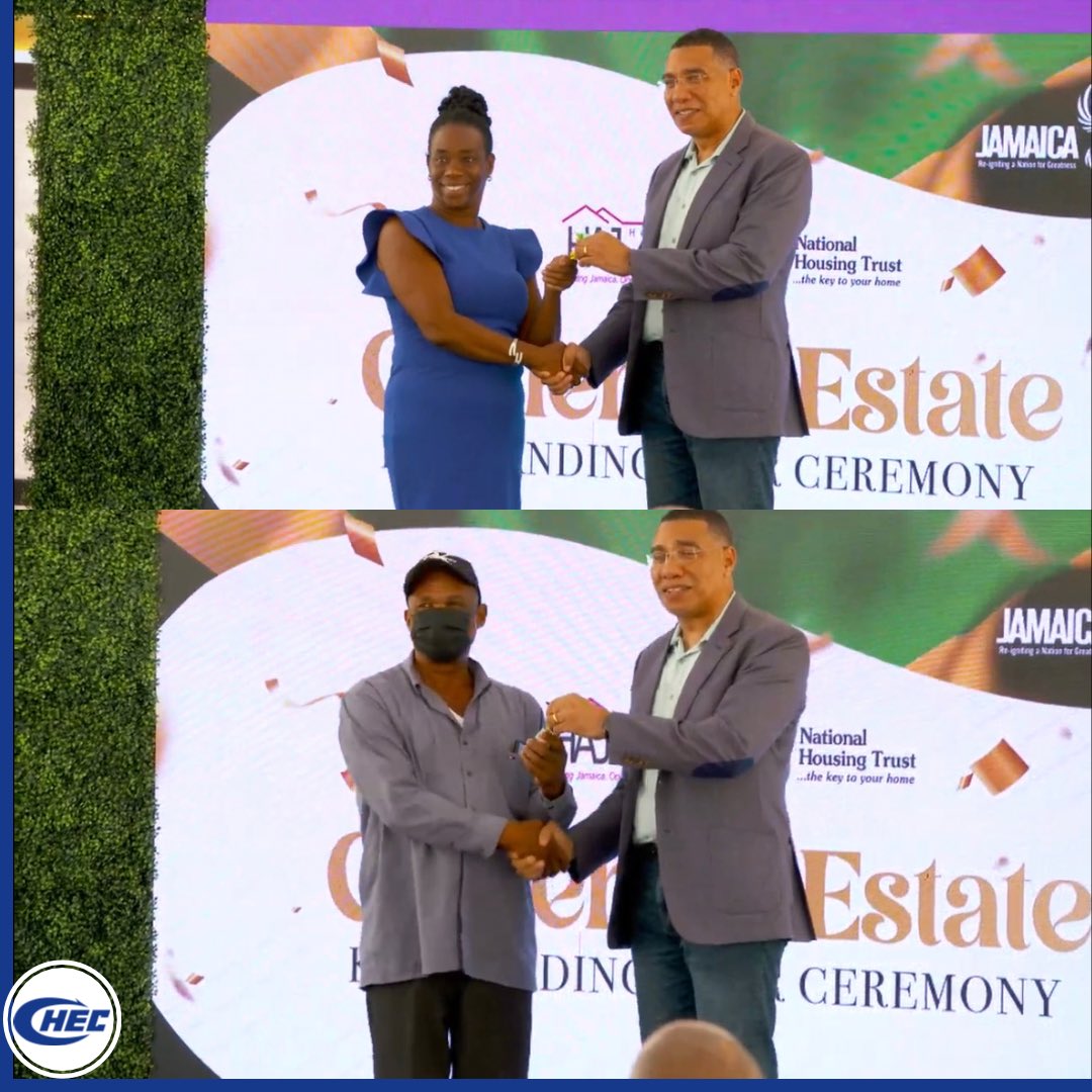 CHECJamaica's tweet photo. We are more than just contractors and those priceless smiles made it very clear!
#CHEC #CHECJamaica #BuiltbyCHEC #HousingProject #CatherineEstates https://t.co/QUrkpi5EEV
