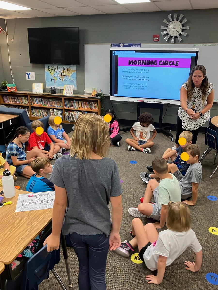 Mott_Leader's tweet photo. Week one priorities: Making connections, soft starts, building a school family. ❤️ our first PLE Family Time! #R7Proud #PLEPride https://t.co/2pjA2rcsNM