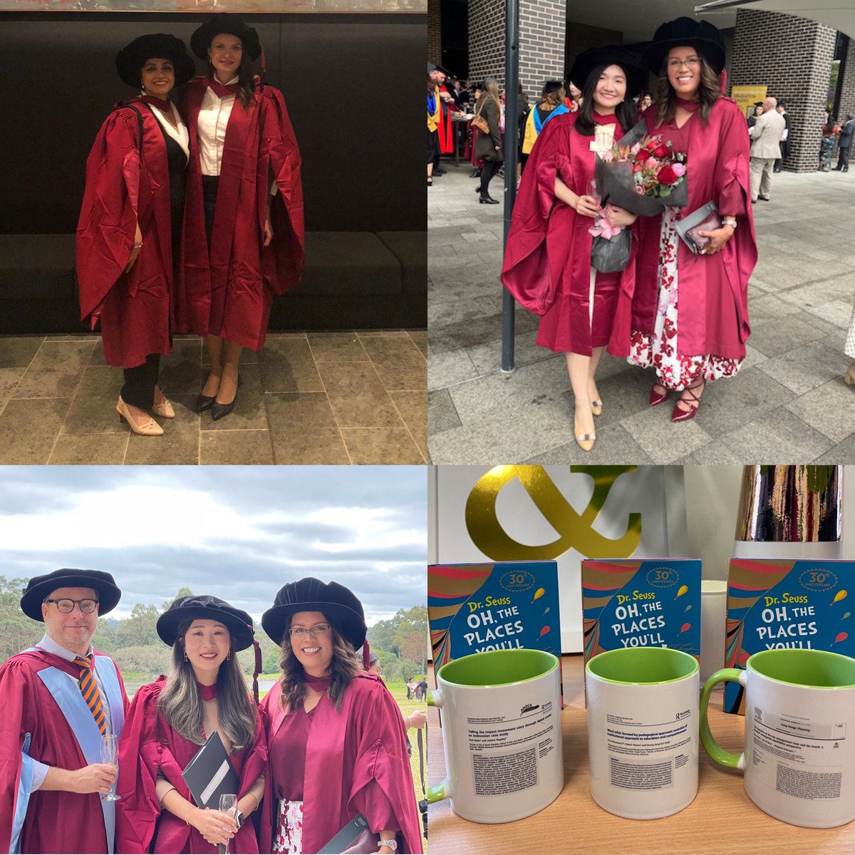 All aboard the Hogwarts Express! 🎓

So thrilled to see 3 Consumer Behaviour Teaching Team members graduate with their PhDs Joanna <a href="/asiavog/">Joanna Vogeley</a>, Kim and SJ. 

Amazing educators. 

Incredible researchers.

But most importantly inspirational colleagues and beautiful friends ❤️🎉🙌🏻🎓