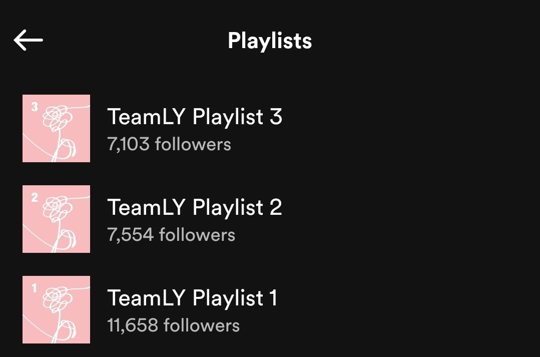 Shinemichm's tweet photo. Saben que playlist de Spotify de que team ya llego a más de 11K de likes? Si, el Team LY, somos superiores 🥵

WE WANNA FOCUS ON BTS
#TeamLYfortheWIN #TeamLY https://t.co/xRJfbvob7E
