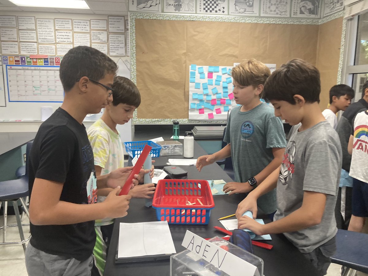 ejpaik100's tweet photo. Can creativity, collaboration, and quality coexist? (I was tempted to spell quality with a “c” 😁!) We are working to find out! #instantchallenges @AEWrightMS @GATEatAEWright https://t.co/zAVYs0XwWx