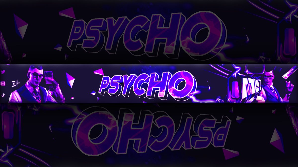 aster1205's tweet photo. YT Chamber Banner for @PsychoWey https://t.co/LzQzVfPxCm