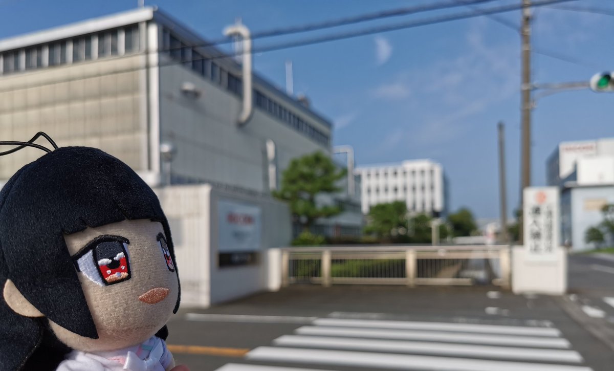 sgmn_dl's tweet photo. リコー前に
理子と
来た！

#おにじぬい
#しみだじゃれ https://t.co/QuhAzbsZee