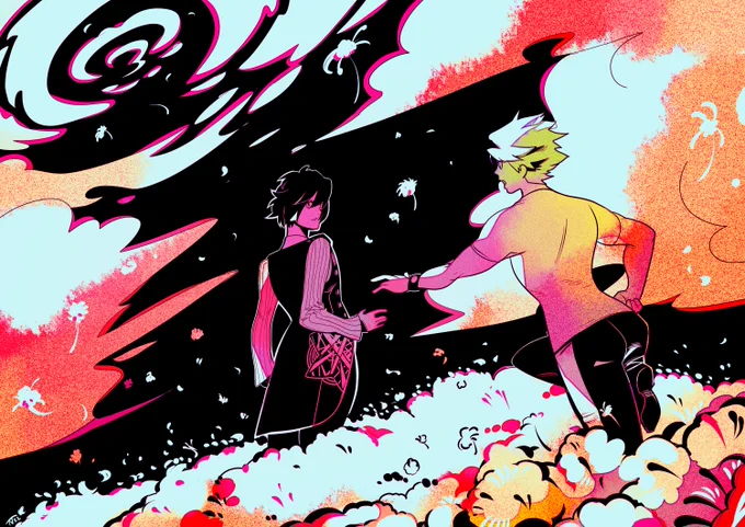 Kofi for ! Hikage from Psychedelica of the Black Butterfly and Subete Kenzaki from Aquarion Logos. Ty for your support! 