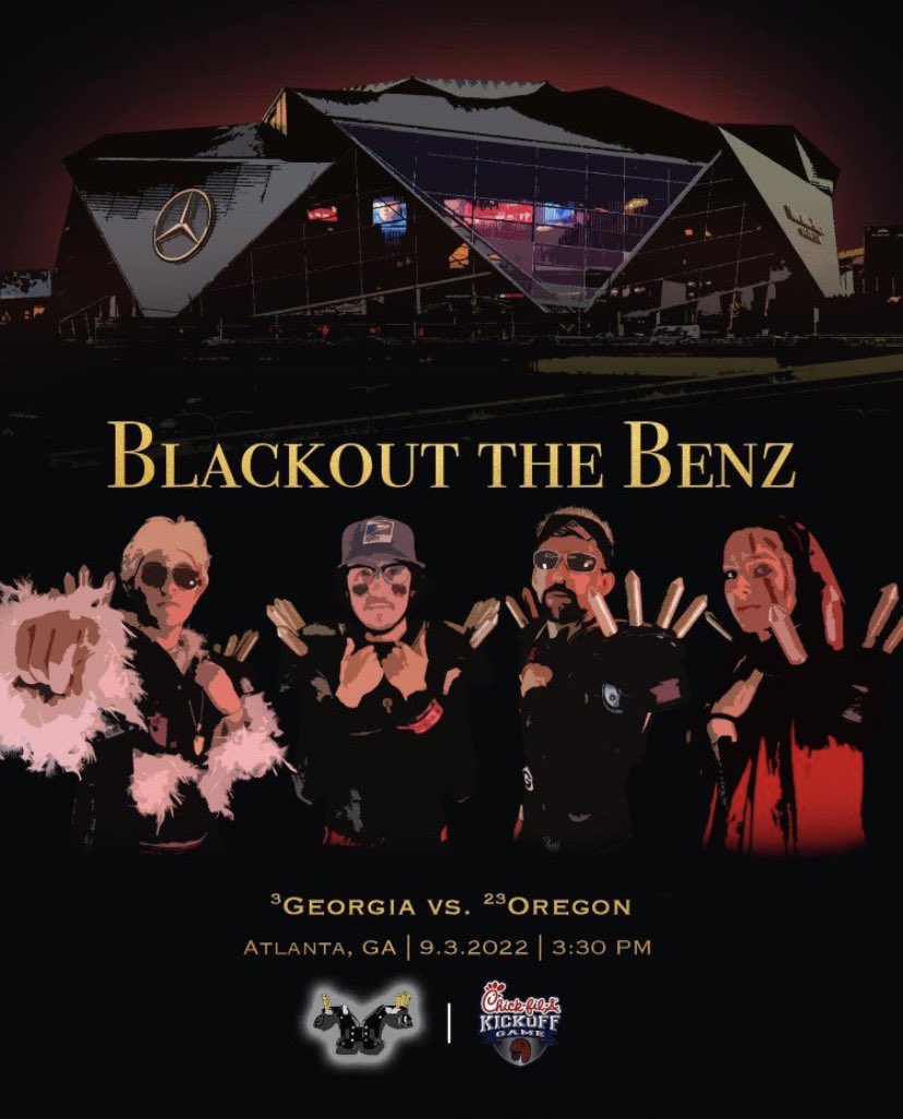 UGASPIKESQUAD's tweet photo. 🚨 DON’T FORGET. WEAR BLACK WHEN WE PLAY OREGON 🚨 @ugabarstool @UGAHairyDawg #UGAvsOregon https://t.co/Pq6DPqOIpm