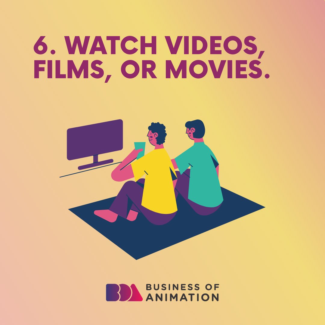 animationbiz's tweet image. 5. Set up a creative working environment.
6. Watch videos, films, or movies.
7. Listen to music or podcasts.
8. Go outdoors and surround yourself with good company.

#AnimationBusinessWorkshop #AnimationBusinessMasterclass #AnimatorsBusinessCareer #AnimationBusinessCareer
