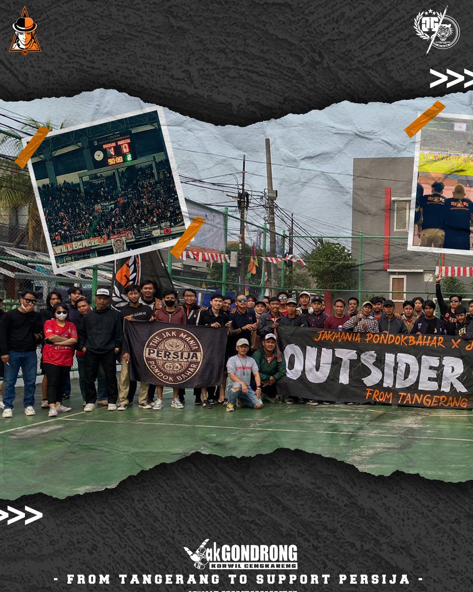 JakGondrong's tweet photo. From Tangerang With Pride✊
Persija 1 - 0 persita
#jakgondrong #jakmaniapondokbahar #jakcengkareng #republiksiluman #willbehere https://t.co/5okmB3cRFQ