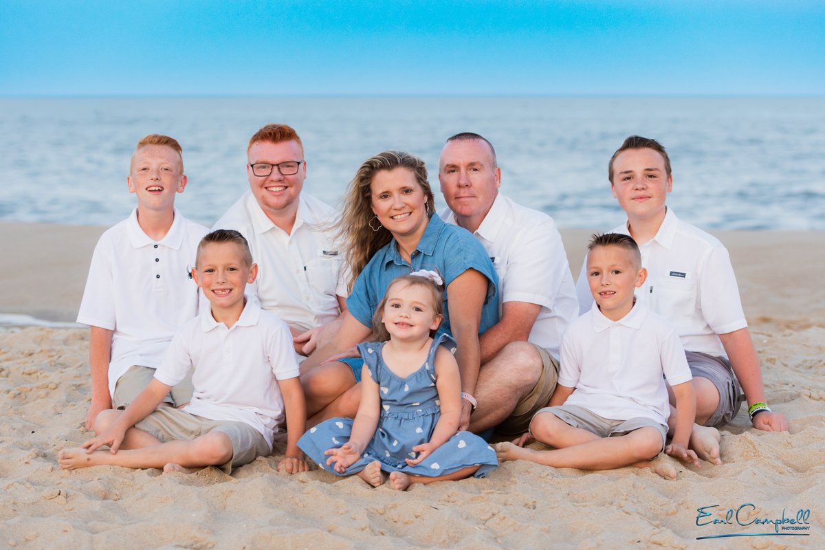 We got to spend time with this really fun family tonight from Dorchester County! Fun times on the beach in Ocean City!  Sneak Peek!