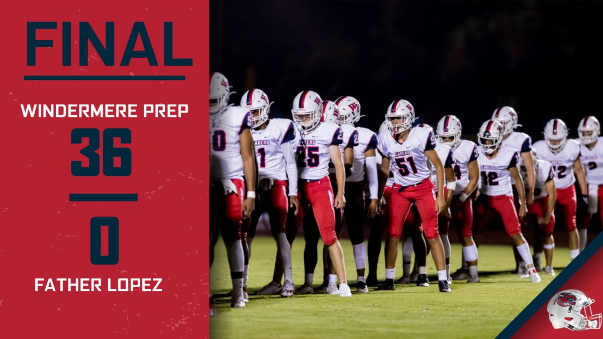The final from Daytona:

Lakers 36 - Father Lopez 0