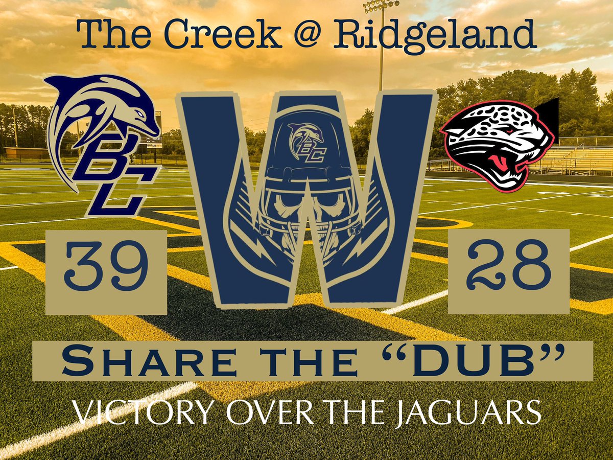 Just the beginning! #wearethecreek #creekrising #creeknation