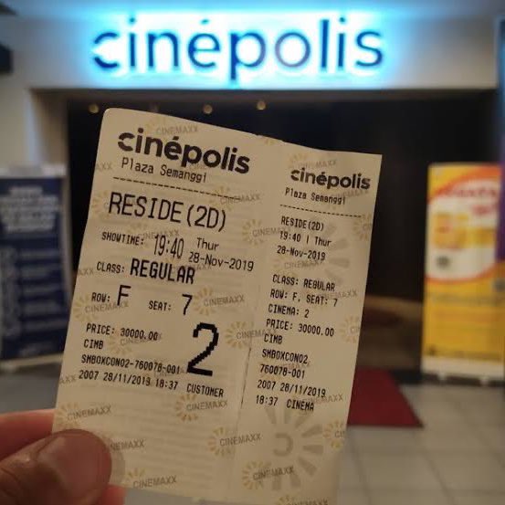 GIVEAWAY TIME!!!

Ada 15 tiket nonton GRATIS buat kalian yg beruntungg👀👀

Caranya cukup RT postingan ini, dan jangan lupa follow <a href="/cinepolisID/">Cinépolis Indonesia</a> yaww. Diumumin besok siang cusss