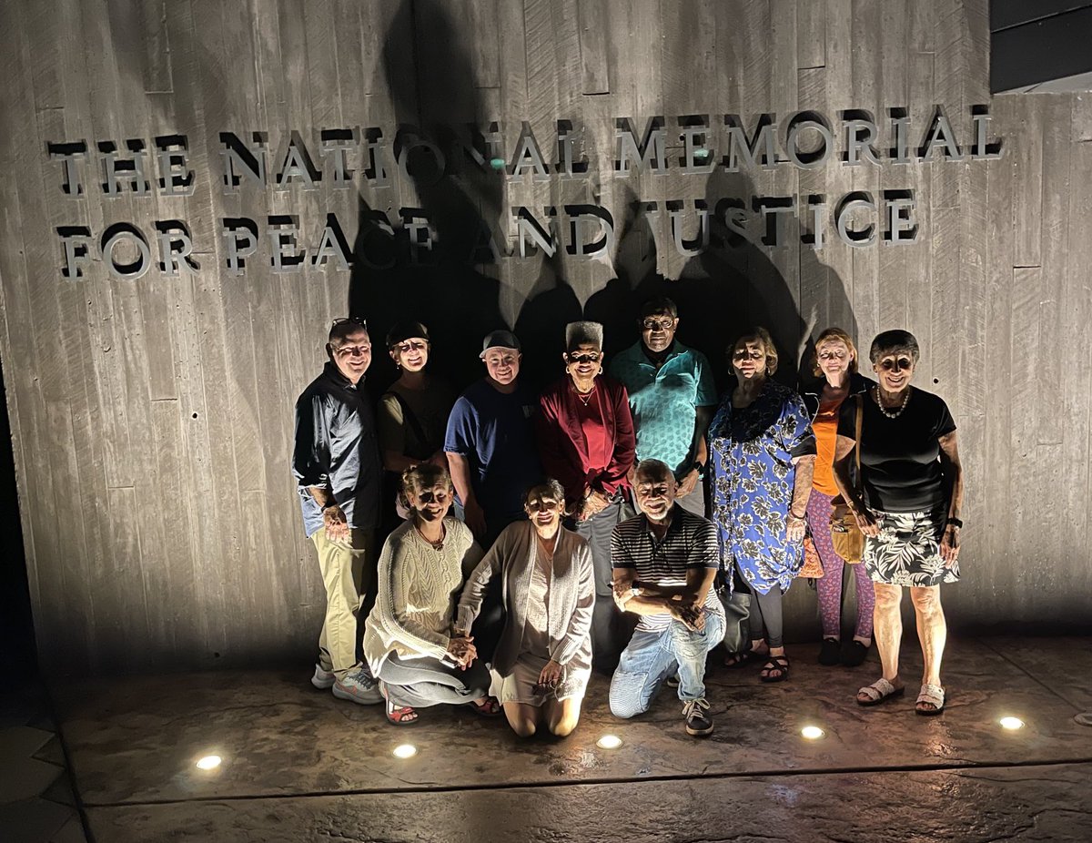 ⁦<a href="/NationalNAMEorg/">National Association for Multicultural Education</a>⁩ Summer Board Mtg #nationalmemorialforpeaceandjustice