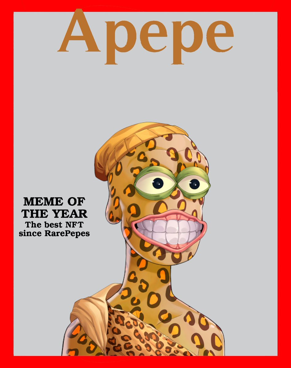 [RaycMagazineBot]#Apepe Of the Year #Rayc - bitcoinjake09