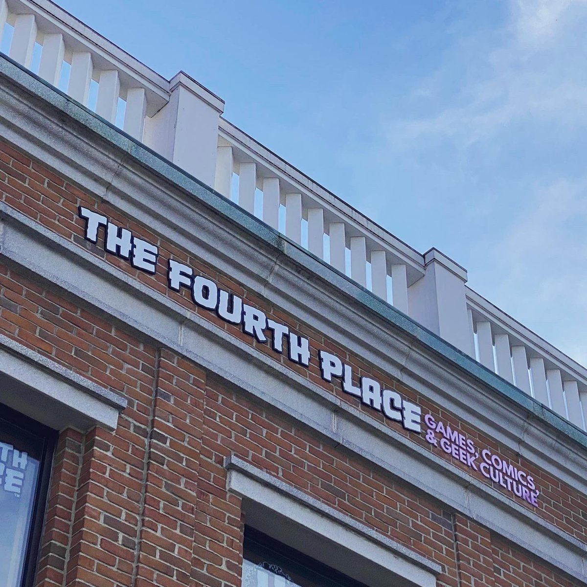 4thplacegames's tweet photo. I am really proud of how our finished exterior looks.

Have you swung by yet to take a look?

#games #comics #geek #hanovernh #dartmouth #flgs #flcs #uppervalleyvtnh #shoplocal #dnd https://t.co/d1oUdN2eMC