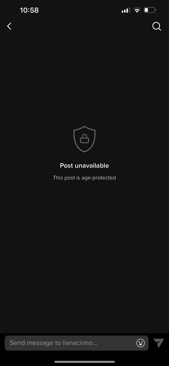 CharlieAnne1713's tweet photo. @TikTokSupport help I literally am 21 and my restricted mode isn’t turned on, how do I fix this 😭 https://t.co/cdPxPTysFn