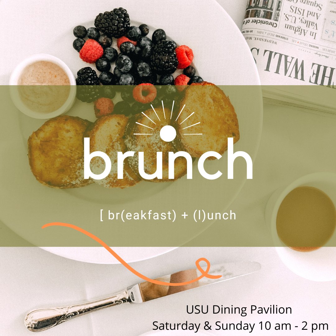 CSUSMdining's tweet photo. We're serving up brunch this Saturday and Sunday 10 am - 2 pm in the University Student Union Dining Pavilion https://t.co/f6LQRb8ryh