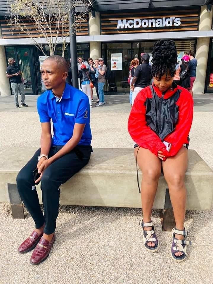 "I am going to kiss you badly when when we meet"

When they meet: